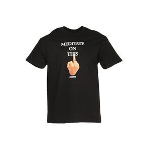 Pleasures Message T-Shirt Black MD